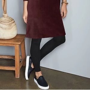 Pure Jill | Pima Cotton Black Leggings | J. Jill Black Pull On Pants Size L